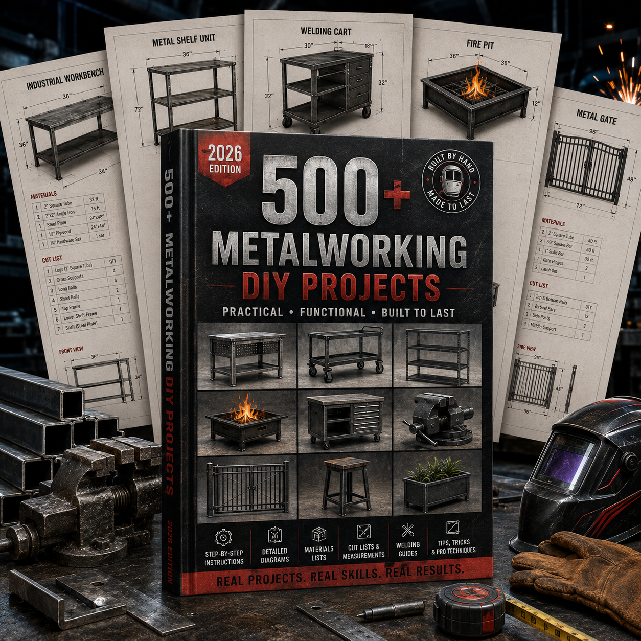 500+ Metalworking DIY Projects Bundle